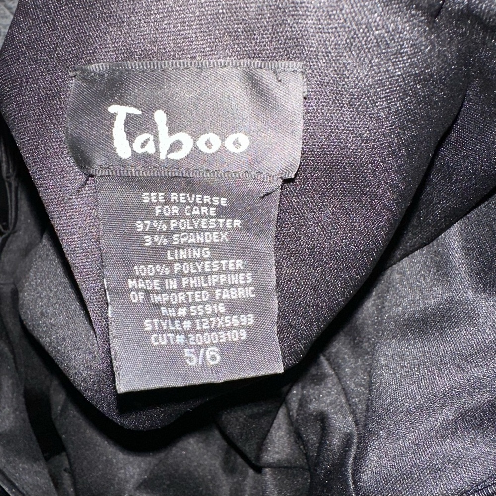 Taboo Black One Shoulder Satin Dress Ruched Cocktail Party Coquette Y2K 6 - Picture 7 of 11